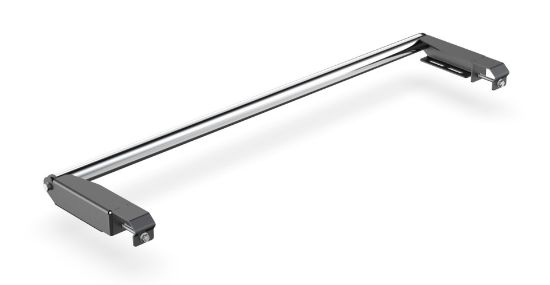 Picture of Van Guard ULTI Bar+ (Aluminium) - 2 Roof Bars for Maxus Deliver 7 2023-Onwards with Roller Bundle | L1, L2 | H1 | Twin Rear Doors | VG351-2#VGR-37
