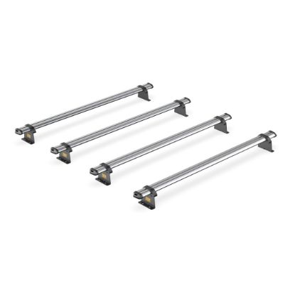 Picture of Van Guard ULTI Bar Trade (Steel) - 4 Roof Bars for Ford Transit Custom 2023-Onwards with Roller Bundle | L1 | H1 | Tailgate | SB348-4-L1#VGR-10