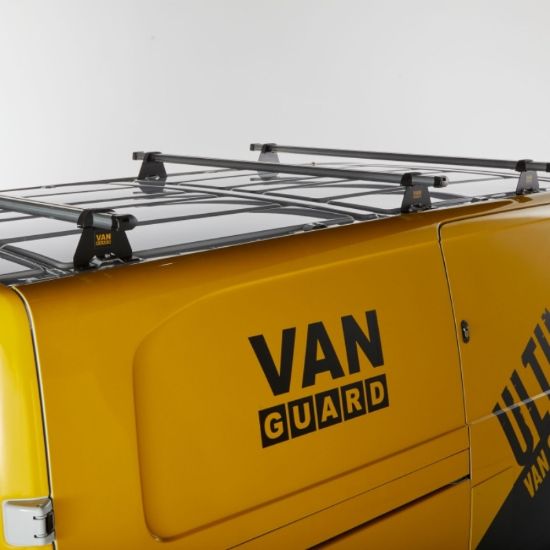 Picture of Van Guard ULTI Bar Trade (Steel) - 5 Roof Bars for Renault Master 2025-Onwards with Roller Bundle | L3 | H2 | Twin Rear Doors | SB350-5#VGR-35