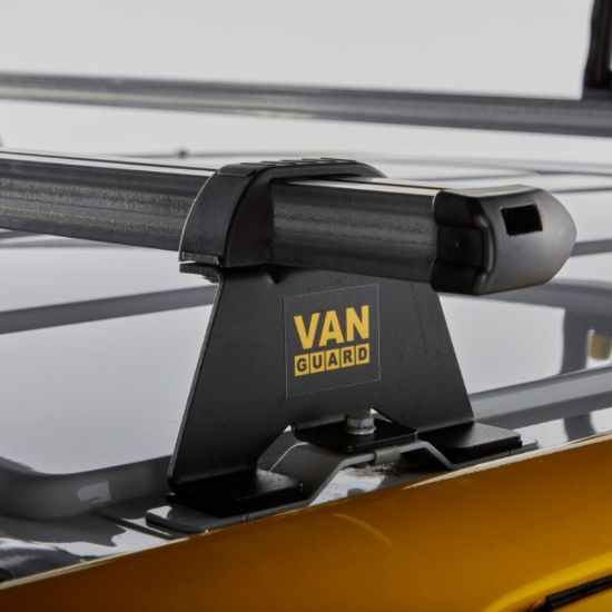 Picture of Van Guard ULTI Bar Trade (Steel) - 5 Roof Bars for Renault Master 2025-Onwards with Roller Bundle | L3 | H2 | Twin Rear Doors | SB350-5#VGR-35