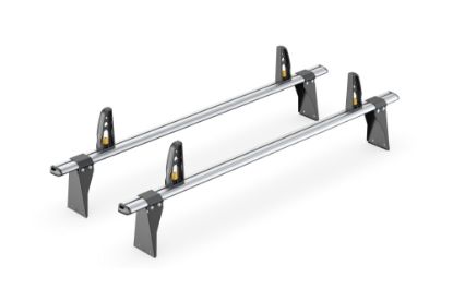 Picture of Van Guard ULTI Bar+ (Aluminium) - 2 Roof Bars for Ford Transit 2000-2014 with Roller Bundle | L1, L2, L3 | H2 | VG153-2#VGR-19