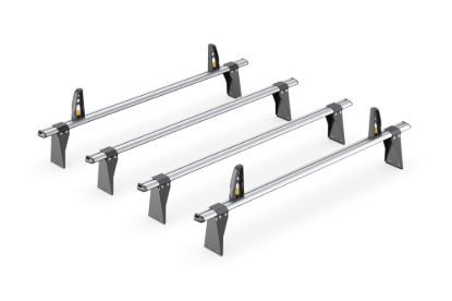 Picture of Van Guard ULTI Bar+ (Aluminium) - 4 Roof Bars for Ford Transit 2000-2014 with Roller Bundle | L1, L2, L3 | H2 | VG153-4#VGR-19