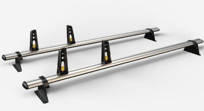 Picture of Van Guard ULTI Bar+ (Aluminium) - 2 Roof Bars for Fiat Talento 2016-2021 with Roller Bundle | L1, L2 | H1 | Tailgate | VG315-2#VGR-30