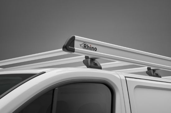 Picture of Rhino KammEdge Roof Rack 3.2m long x 1.4m wide  Fixed and T-Track for Volkswagen T5 Transporter 2002-2015 | L2 | H1 | Twin Rear Doors | L510