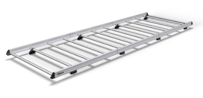 Rhino KammEdge Roof Rack 4.8m long x 1.6m wide  Fixed and T-Track for Volkswagen Crafter 2006-2017 | L4 | H2 | Twin Rear Doors