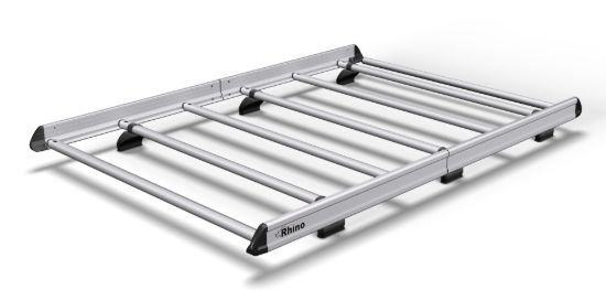 Rhino KammEdge Roof Rack 2.6m long x 1.4m wide for Toyota Proace 2013-2016 | L2 | H1 | Tailgate