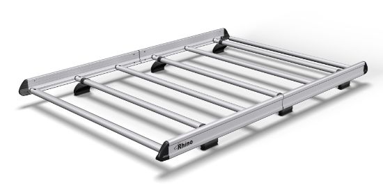 Rhino KammEdge Roof Rack 2.4m long x 1.4m wide for Vauxhall Vivaro 2019-Onwards | L1 | H1 | Tailgate
