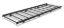 Rhino KammEdge Black Roof Rack 4.0m long x 1.6m wide for Ford Transit 2014-Onwards | L4 | H3 | Twin Rear Doors