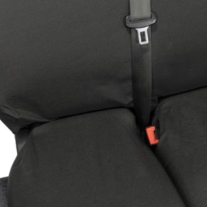 Picture of UK Custom Covers Vauxhall Vivaro Seat Covers Cotton-Backed PU (2014-2019) - Front Single/Double Split Passenger Base NO Folding Middle Seat | SC188B