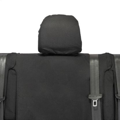 Picture of UK Custom Covers Vauxhall Vivaro Seat Covers Cotton-Backed PU (2014-2019) - Rear | SC189B