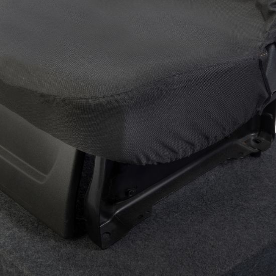 Picture of UK Custom Covers Vauxhall Vivaro Seat Covers Cotton-Backed PU (2014-2019) - Front Single/Double NO Split Passenger Seat | SC296B