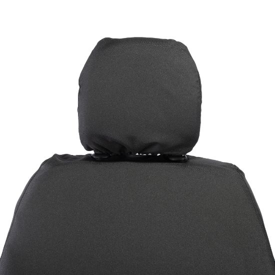 Picture of UK Custom Covers Vauxhall Vivaro Seat Covers Cotton-Backed PU (2014-2019) - Front Single/Double NO Split Passenger Seat | SC296B