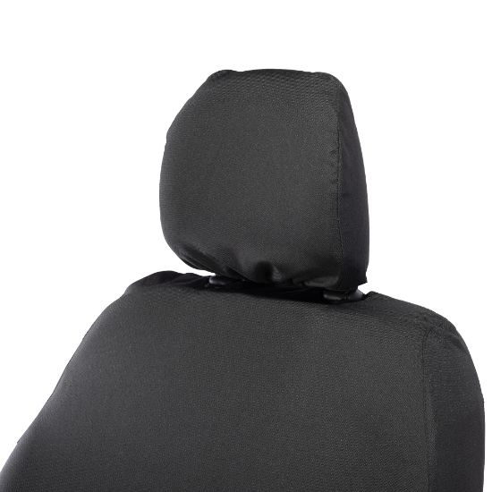 Picture of UK Custom Covers Vauxhall Vivaro Seat Covers Cotton-Backed PU (2014-2019) - Front Single/Double NO Split Passenger Seat | SC296B