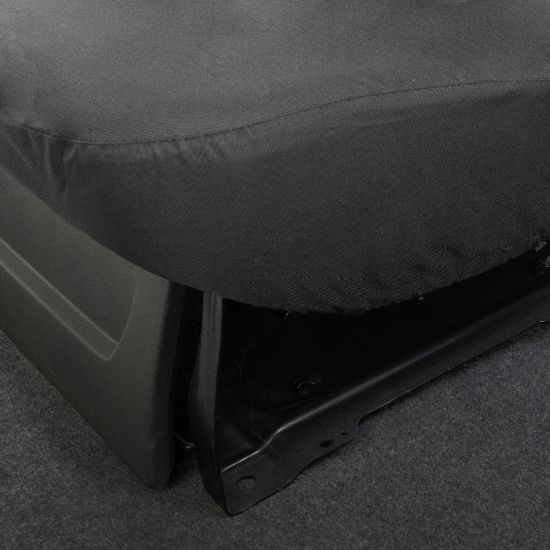 Picture of UK Custom Covers Vauxhall Vivaro Seat Covers Cotton-Backed PU (2014-2019) - Front Single/Double NO Split Passenger Seat | SC296B