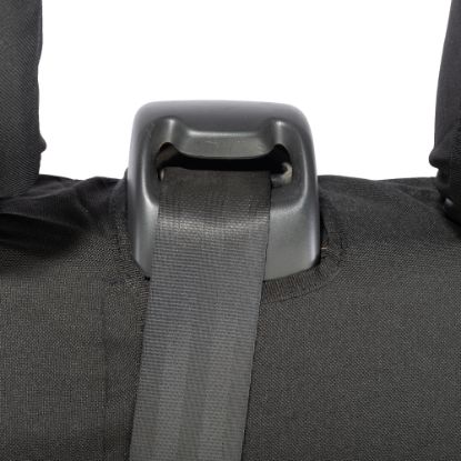 Picture of UK Custom Covers Vauxhall Vivaro Seat Covers Cotton-Backed PU (2014-2019) - Front Single/Double NO Split Passenger Seat | SC296B