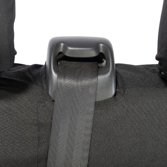 Picture of UK Custom Covers Vauxhall Vivaro Seat Covers Cotton-Backed PU (2014-2019) - Front Single/Double NO Split Passenger Seat | SC296B