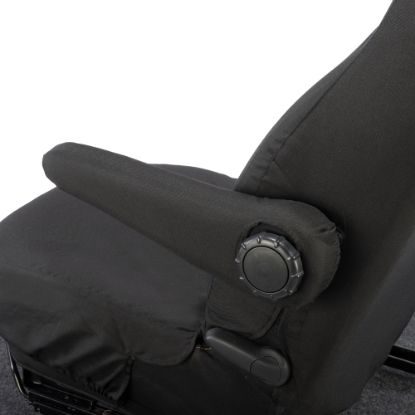Picture of UK Custom Covers Vauxhall Vivaro Seat Covers Cotton-Backed PU (2014-2019) - Driver Only | SC399B