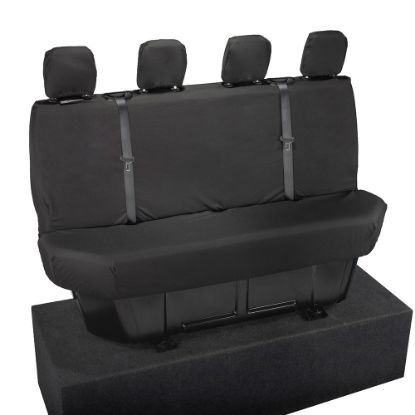 Picture of UK Custom Covers Vauxhall Movano Seat Covers Cotton-Backed PU (2010-2022) - Rear | SC416B
