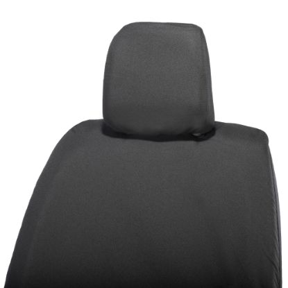 Picture of UK Custom Covers Vauxhall Vivaro Seat Covers Cotton-Backed PU (2019 Onwards) - Driver Only | SC433B
