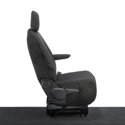 Picture of UK Custom Covers Vauxhall Vivaro Seat Covers Cotton-Backed PU (2019 Onwards) - Driver Only | SC433B