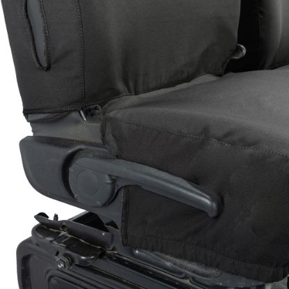 Picture of UK Custom Covers Vauxhall Movano Seat Covers Cotton-Backed PU (2010-2022) - Front No Folding Middle Seat & No Split Passenger Base | SC668B