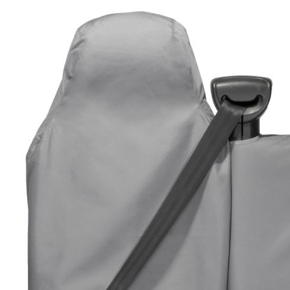 Picture of UK Custom Covers Vauxhall Movano Seat Covers Cotton-Backed PU (2010-2022) - Front With Folding Middle Seat & Split Passenger Base - Grey | SC669G