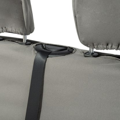 Picture of UK Custom Covers Vauxhall Movano Seat Covers Cotton-Backed PU (2010-2022) - Front & Rear With Folding Middle Seat & Split Passenger Base - Grey | SC669G-416G