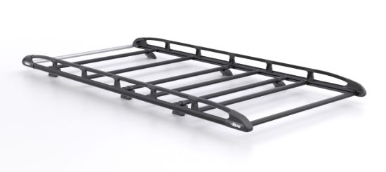 Rhino KammRack Black Roof Rack 3.0m long x 1.4m wide for Volkswagen T7 Transporter 2025-Onwards | L2 | H1 | Tailgate