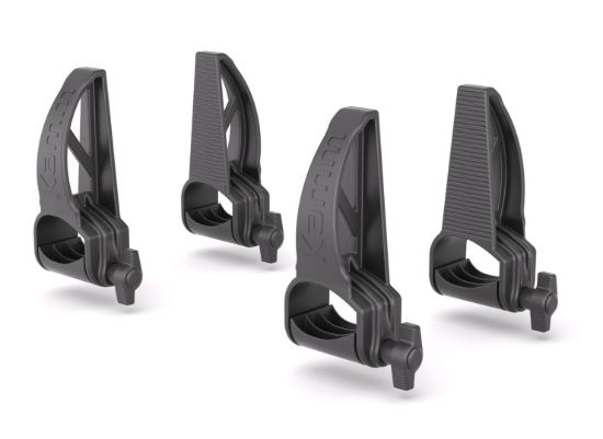 Picture of Rhino 2 KammBar Fleet Steel Roof Bars with Roller Bundle for Vauxhall Combo 2018-Onwards | L2 | H1 | Twin Rear Doors | GC2FL#BR37
