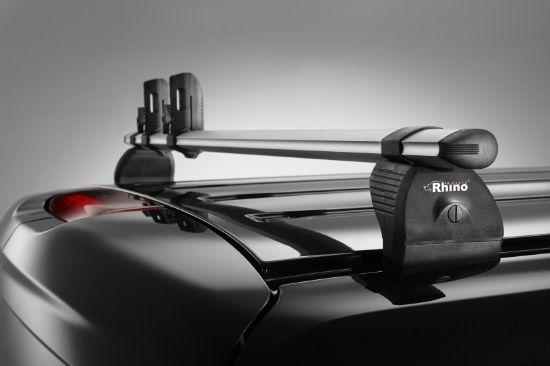 Picture of Rhino 2 Aluminium KammBar Pro Roof Bars with Roller Bundle for Peugeot Partner 2018-Onwards | L2 | H1 | Twin Rear Doors | GC2PR#BR37