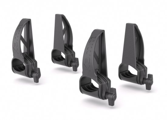 Picture of Rhino 3 KammBar Fleet Steel Roof Bars and 4 free load stops for Volkswagen T7 Transporter 2025-Onwards | L1 | H2 | TB3HFL