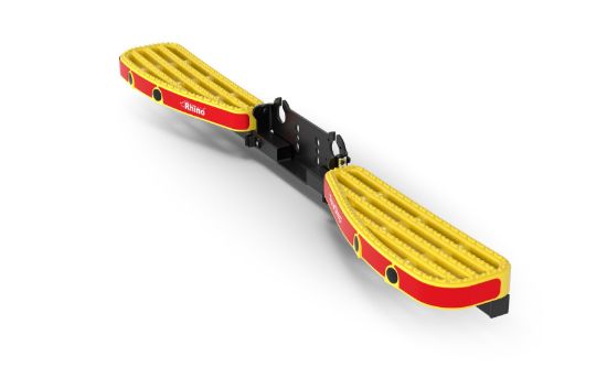 Yellow TowStep middle section removed