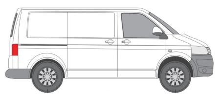 Picture for category Volkswagen T6 Transporter 2015-2024 Van Rear Door Ladders
