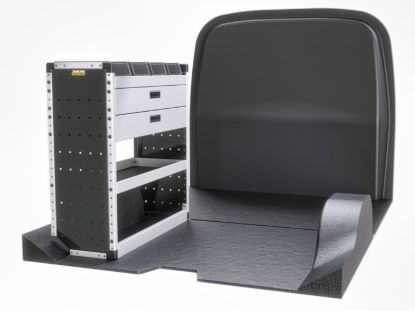Picture of Van Guard Gold Trade Van Racking Package - Complete Kit for Farizon SV 2025-Onwards | L1 | H1, H2 | TVR-G-018