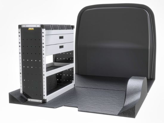 Van Guard Gold Trade Van Racking Package - Nearside for Farizon SV 2025-Onwards | L1 | H1, H2