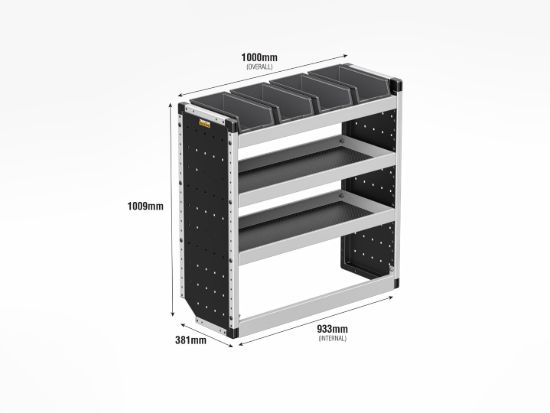Picture of Van Guard Silver Trade Van Racking Package - Complete Kit for Farizon SV 2025-Onwards | L1 | H1, H2 | TVR-S-018
