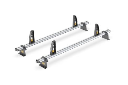 Picture of Van Guard ULTI Bar+ (Aluminium) - 2 Roof Bars for Maxus Deliver 9 2020-Onwards with Roller Bundle | L3 | H2, H3 | Twin Rear Doors | VG342-2#VGR-06