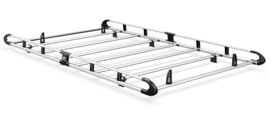 Van Guard ULTI Rack+ (Aluminium) - 6 Bar Roof Rack for Kia PV5 2025-Onwards | L2 | H1 | Twin Rear Doors