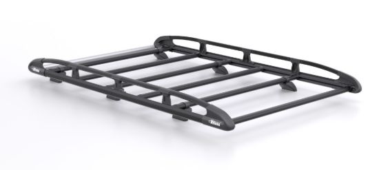 Rhino KammRack Black Roof Rack 2.8m long x 1.4m wide for Kia PV5 2025-Onwards | L2 | H1 | Twin Rear Doors