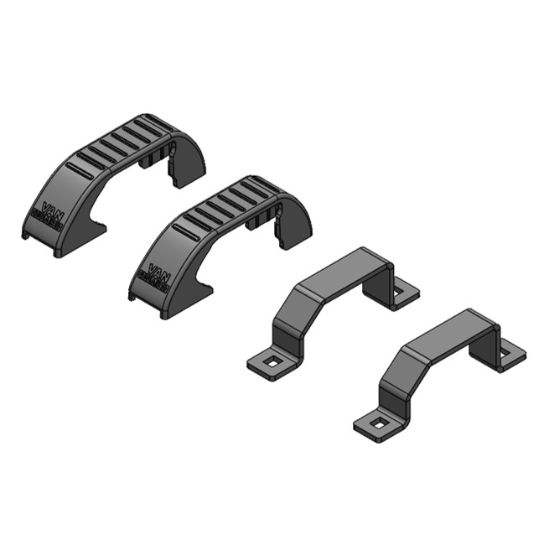 Van Guard Roof Bar Top Hats & Covers - Pack of 2