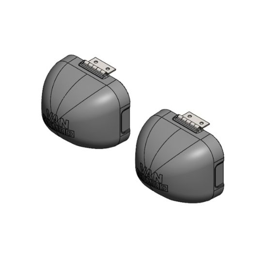 Van Guard VG400 Pipe Carrier Replacement End Cap with Keys - Set of 2