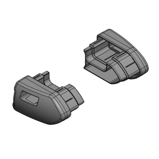 Van Guard End Bungs to Suit ULTI Bar Trade (Steel) profile - 1 Pair