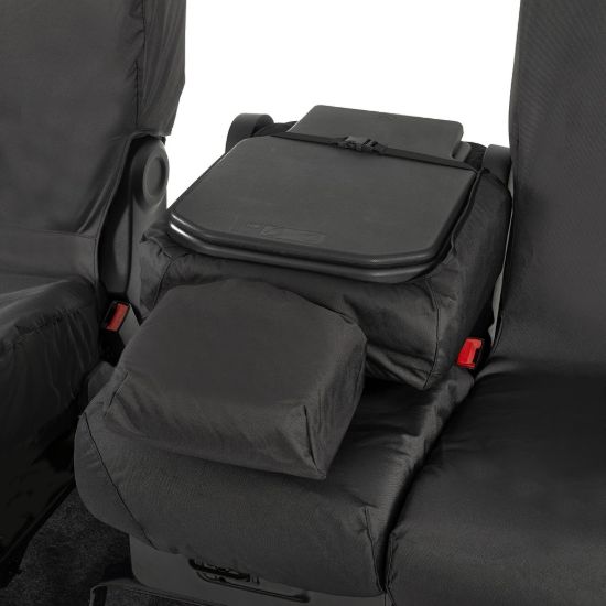 Picture of UK Custom Covers Citroen Berlingo Cotton-Backed Front Seat Covers (2008-2018) Black - 3 Seats | SC105B