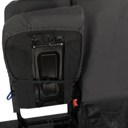 Picture of UK Custom Covers Citroen Berlingo Cotton-Backed Front Seat Covers (2008-2018) Black - 3 Seats | SC105B