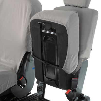 Picture of UK Custom Covers Citroen Berlingo Cotton-Backed Front Seat Covers (2008-2018) Grey - 3 Seats | SC105G