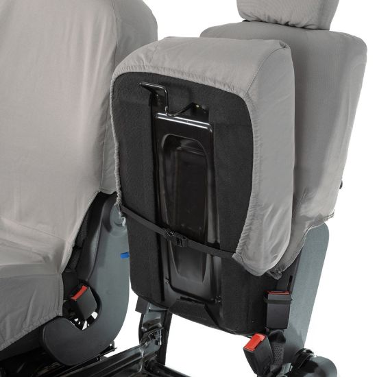 Picture of UK Custom Covers Citroen Berlingo Cotton-Backed Front Seat Covers (2008-2018) Grey - 3 Seats | SC105G