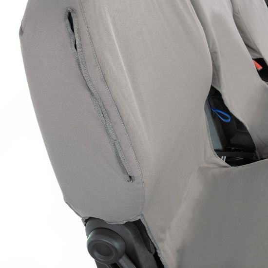 Picture of UK Custom Covers Citroen Berlingo Cotton-Backed Front Seat Covers (2008-2018) Grey - 3 Seats | SC105G