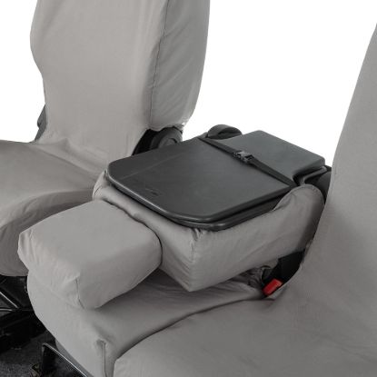 Picture of UK Custom Covers Citroen Berlingo Cotton-Backed Front Seat Covers (2008-2018) Grey - 3 Seats | SC105G