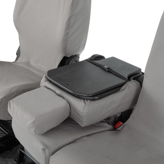Picture of UK Custom Covers Citroen Berlingo Cotton-Backed Front Seat Covers (2008-2018) Grey - 3 Seats | SC105G
