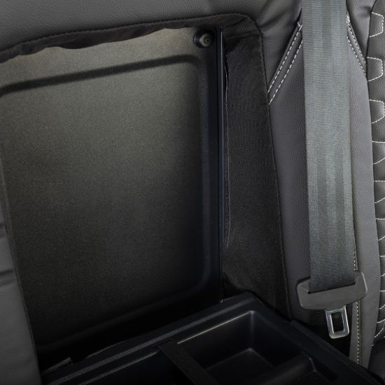 Picture of UK Custom Covers Ford Transit Custom Seat Covers Tailored Leatherette (2023+) - Hexagon | SC1280B